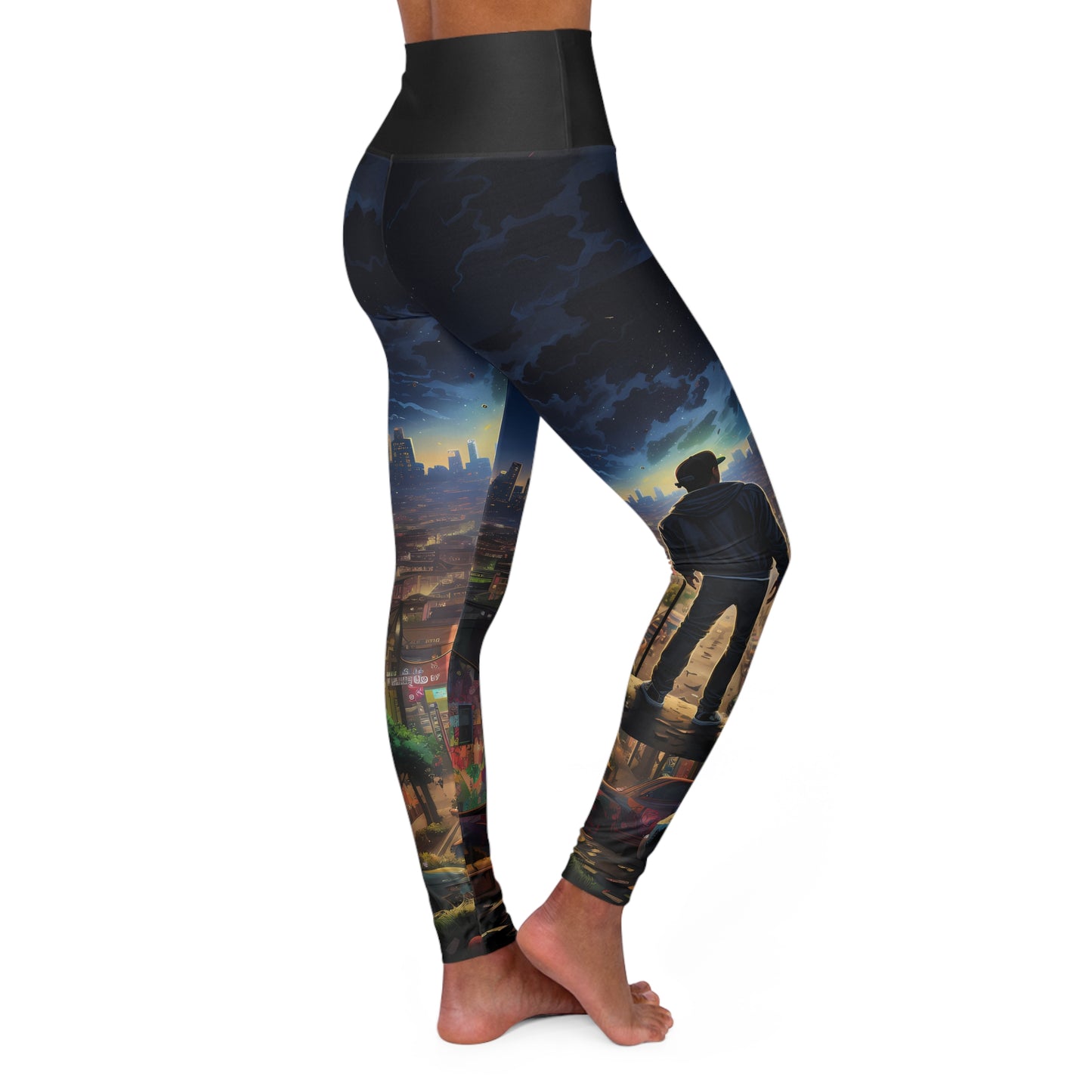 Dark Shot All Over Print Leggings