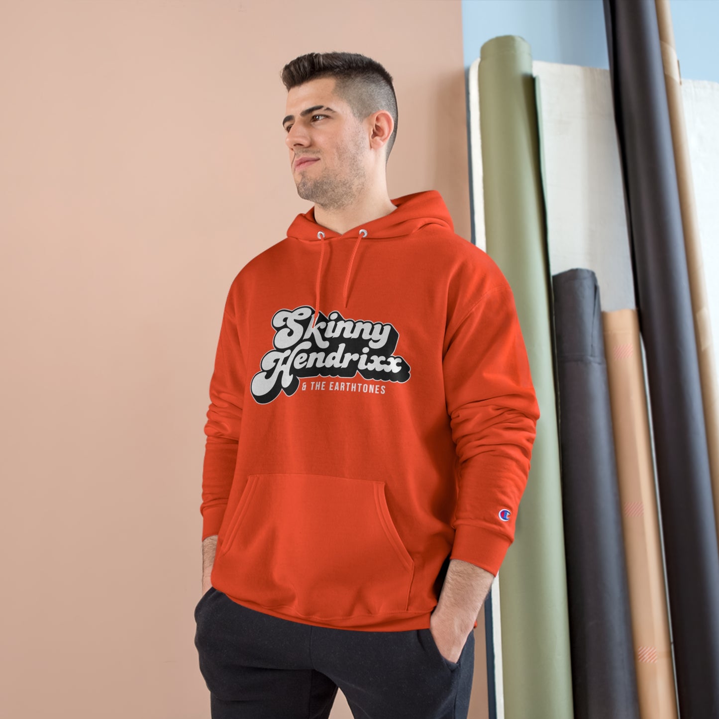 Earthtones Classic Logo - Champion Hoodie
