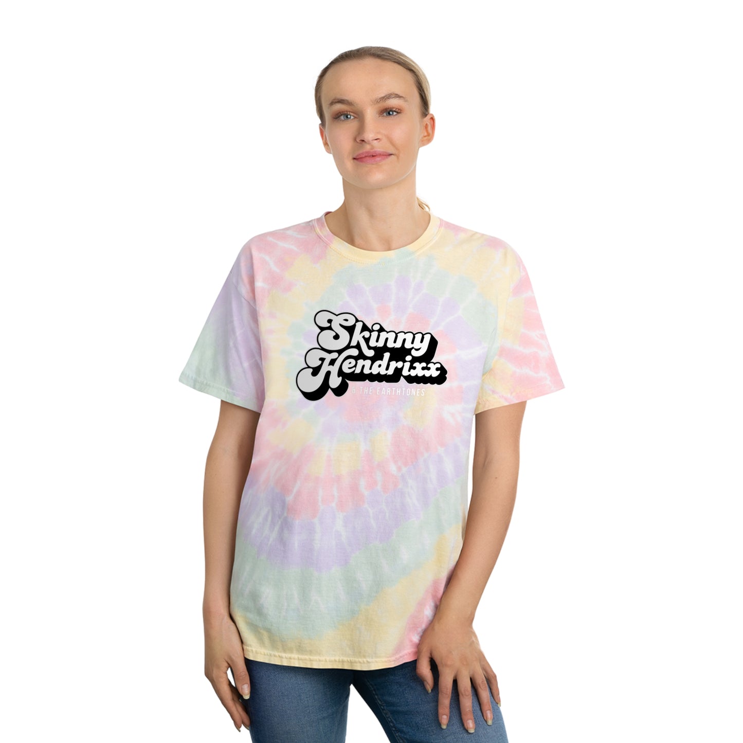 Earthtones Classic Logo - Tie-Dye Tee, Spiral