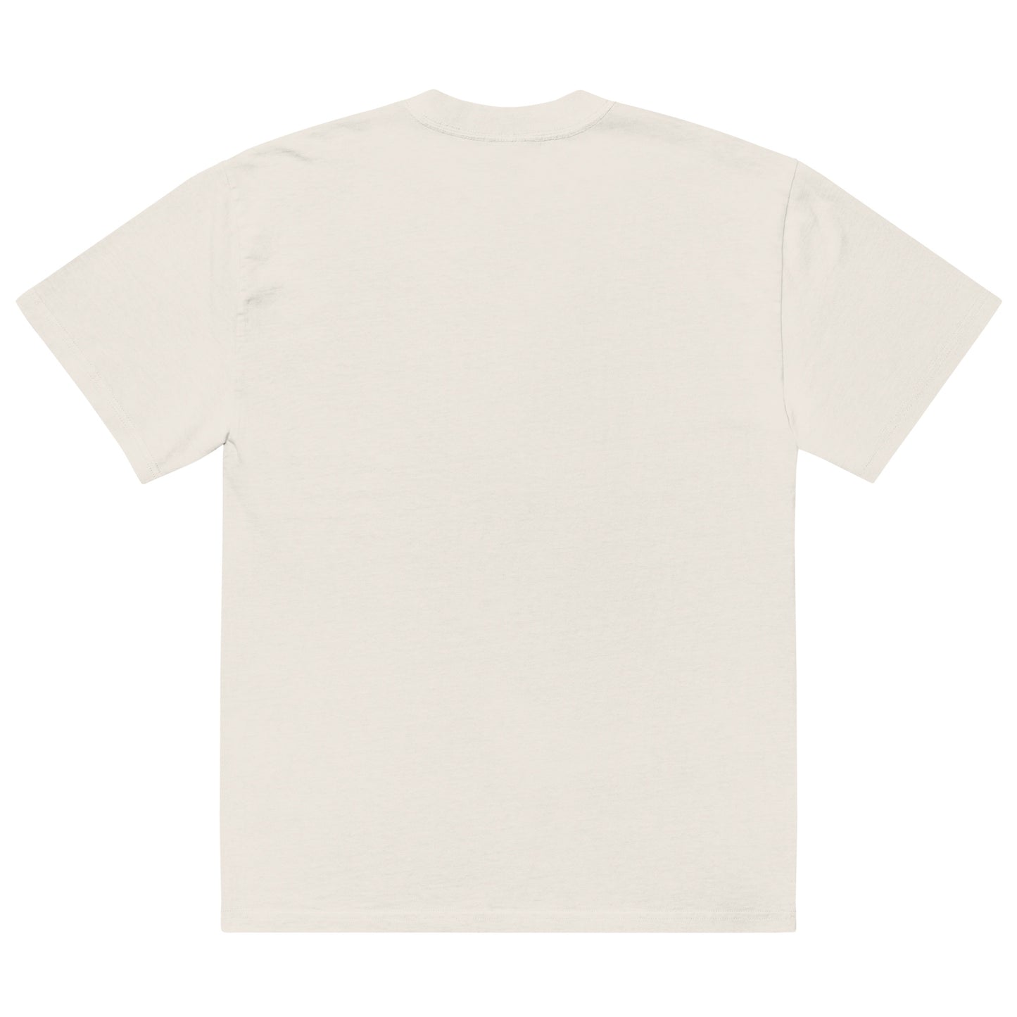 Earthtones Flower Logo - Oversized faded t-shirt