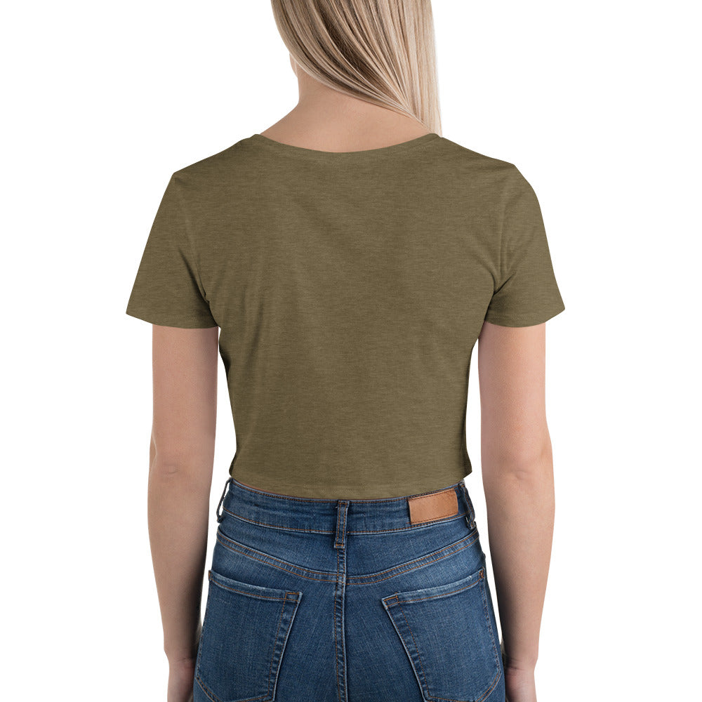 Earthtones Classic Logo - Women’s Crop Tee