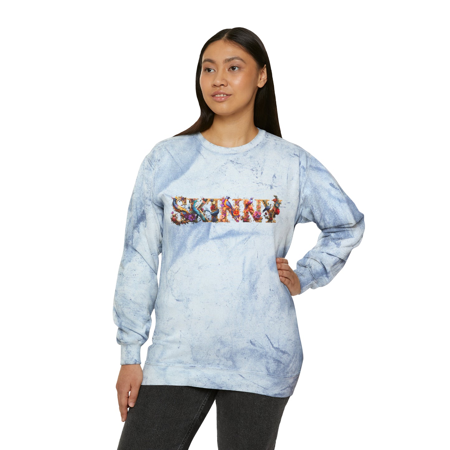 Birdbrain Color Blast Crewneck Sweatshirt