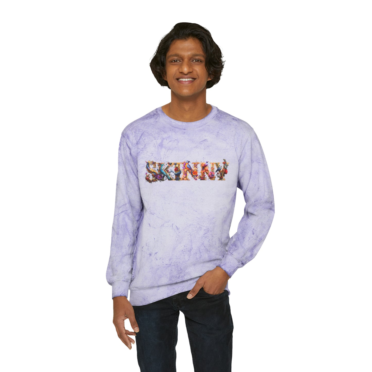 Birdbrain Color Blast Crewneck Sweatshirt