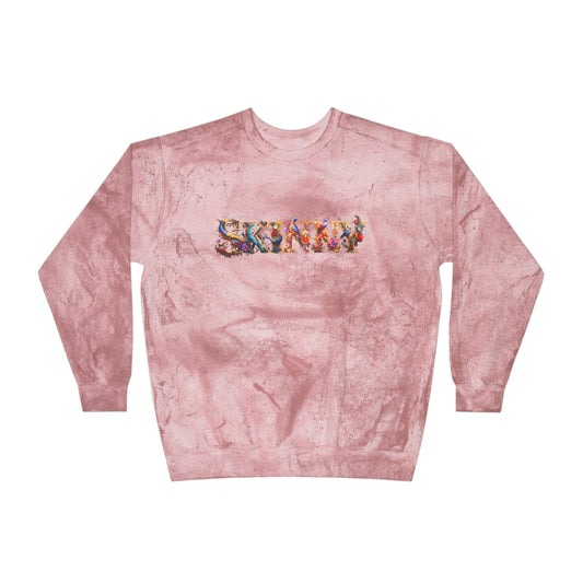 Birdbrain Color Blast Crewneck Sweatshirt