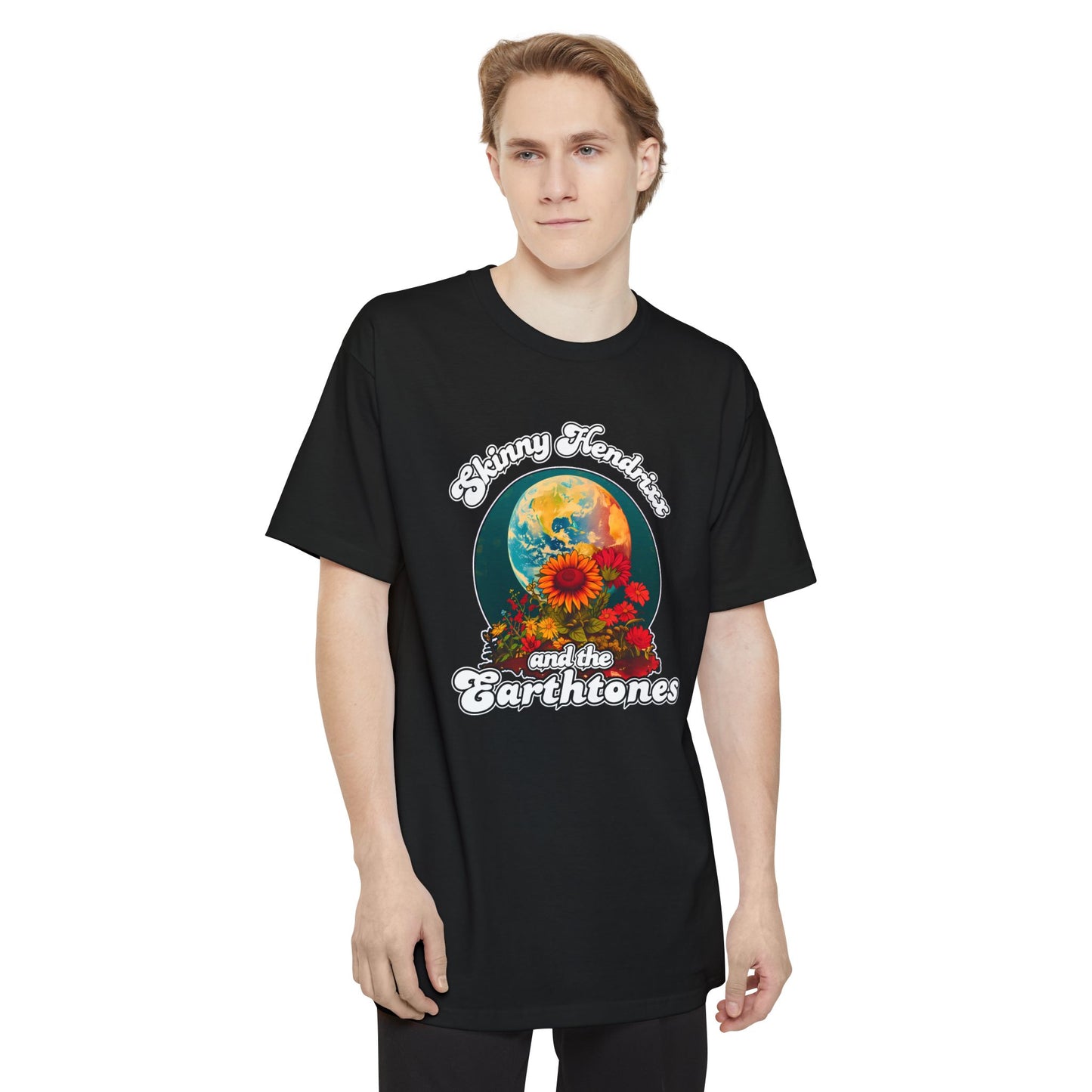 Earthtones Flower Logo - Unisex Tall Beefy-T® T-Shirt