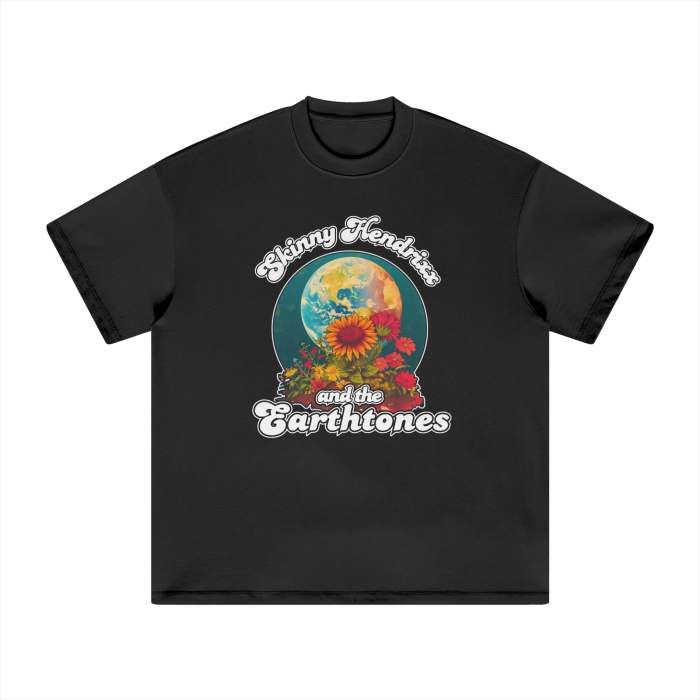 Earthtones Flower Logo - Heavyweight Tee