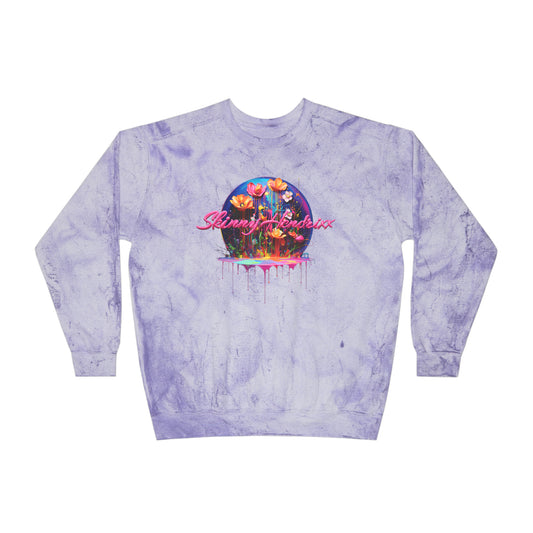 Unisex Color Blast Crewneck Sweatshirt