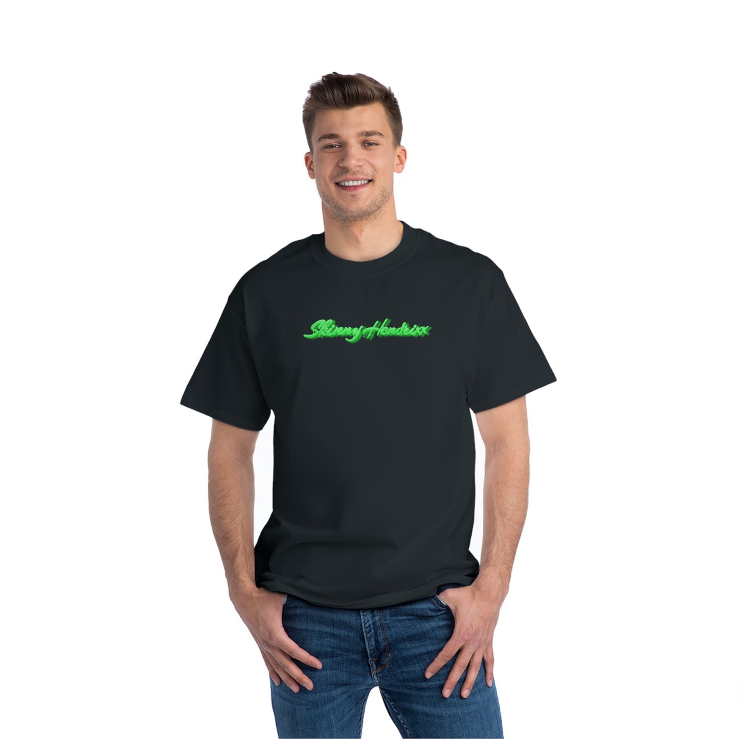 Paint Drip Neon Green Beefy-T®