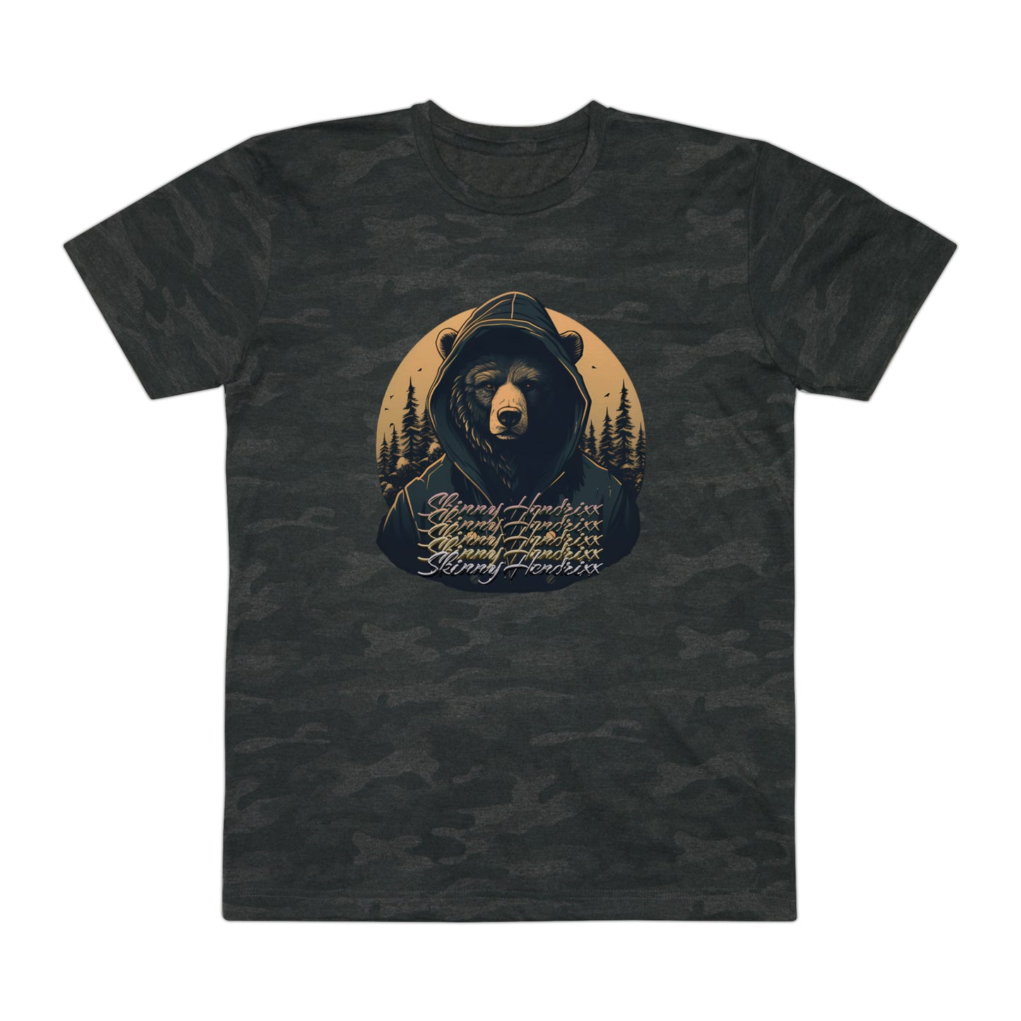 Cali Bear Style Camo Tee