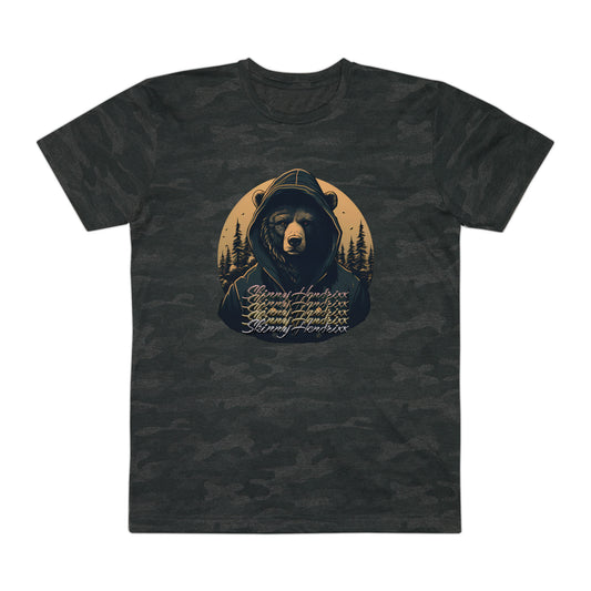 Cali Bear Style Camo Tee