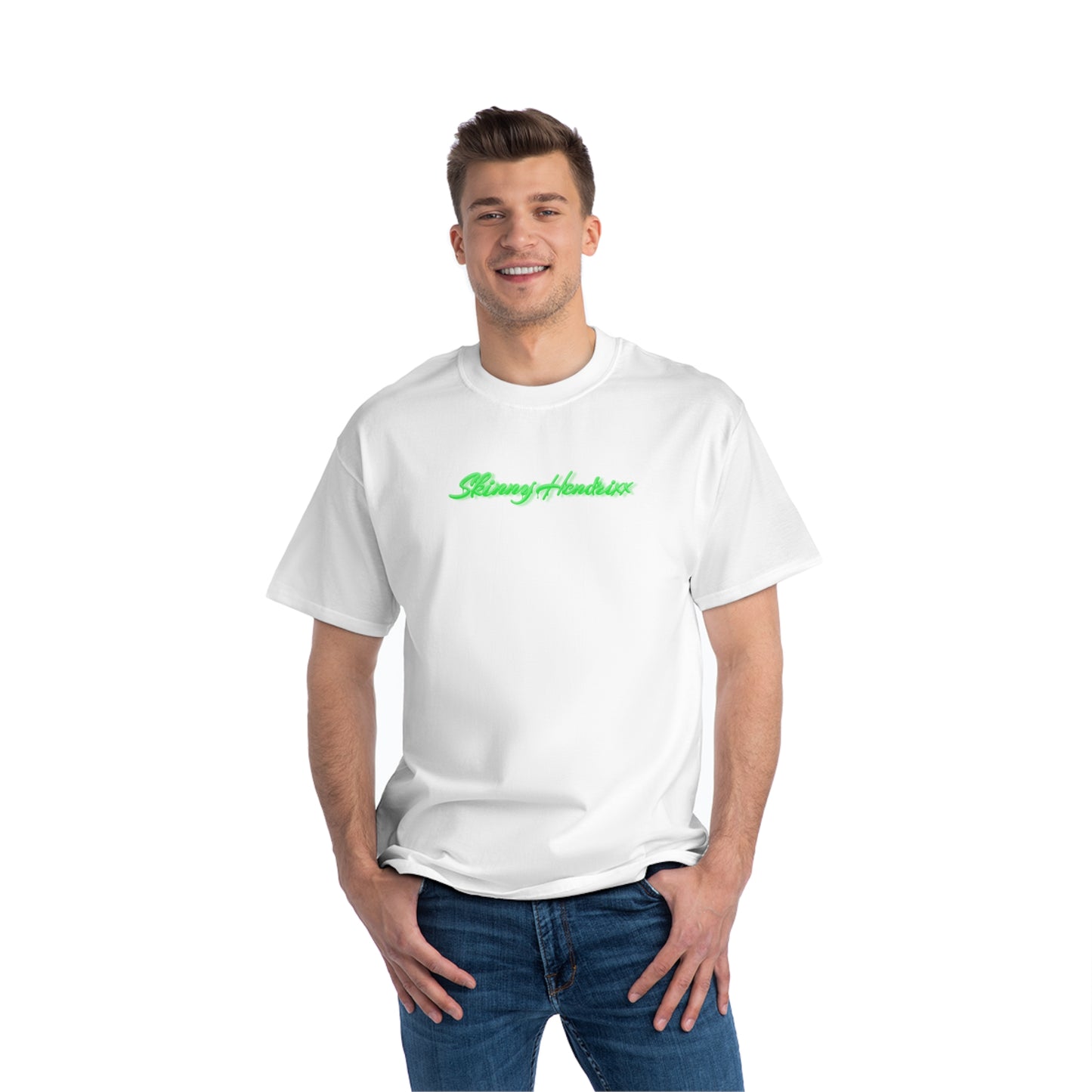 Paint Drip Neon Green Beefy-T®