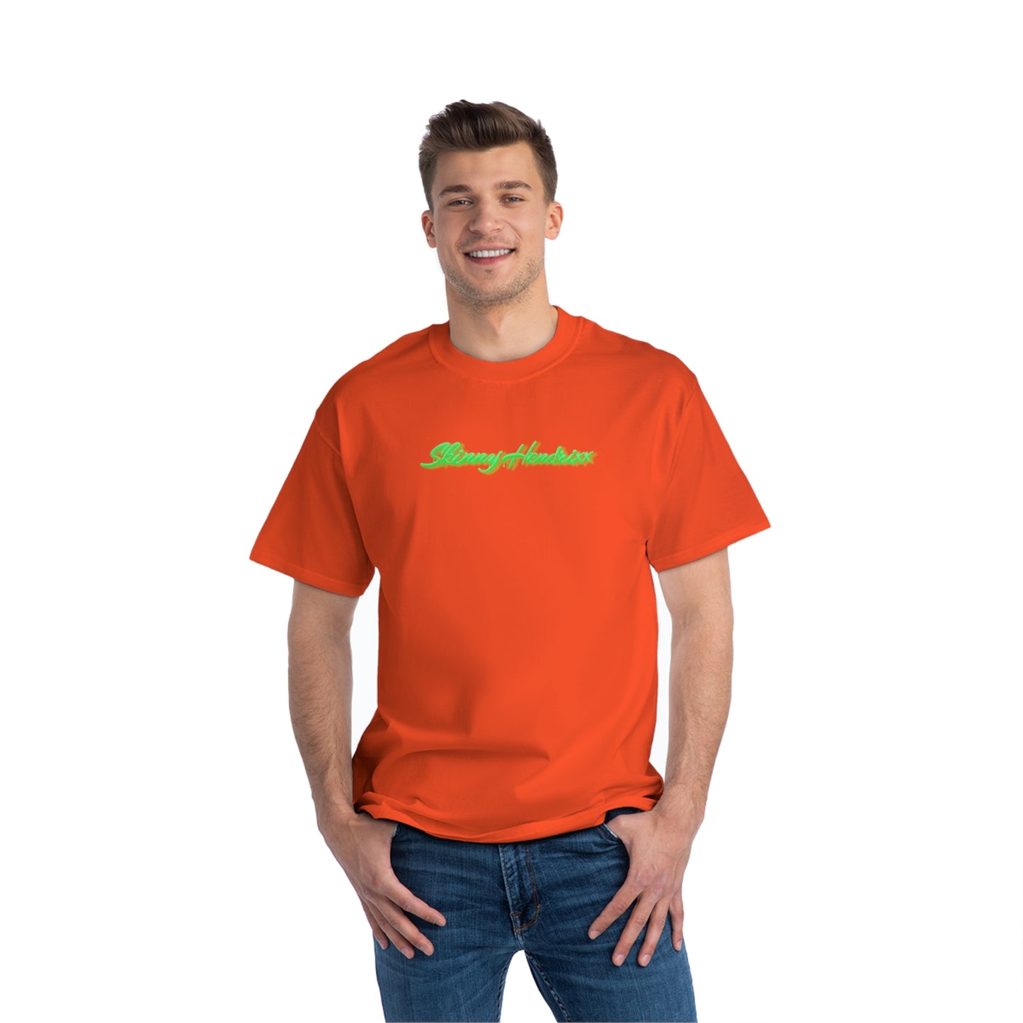 Paint Drip Neon Green Beefy-T®