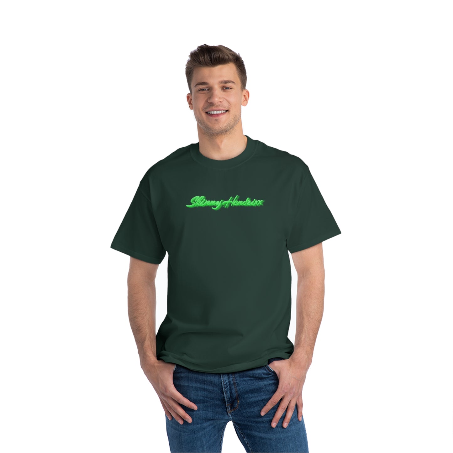 Paint Drip Neon Green Beefy-T®