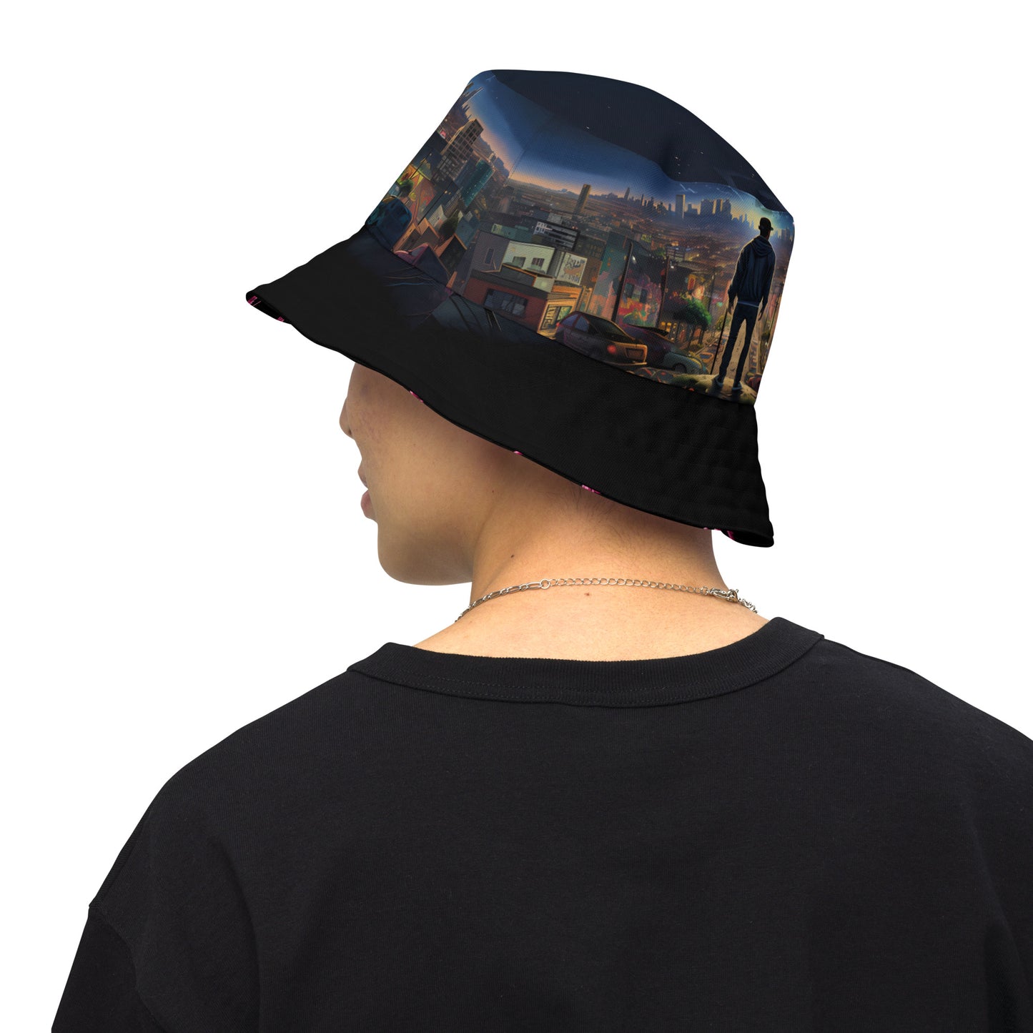 Dark Shot bucket hat