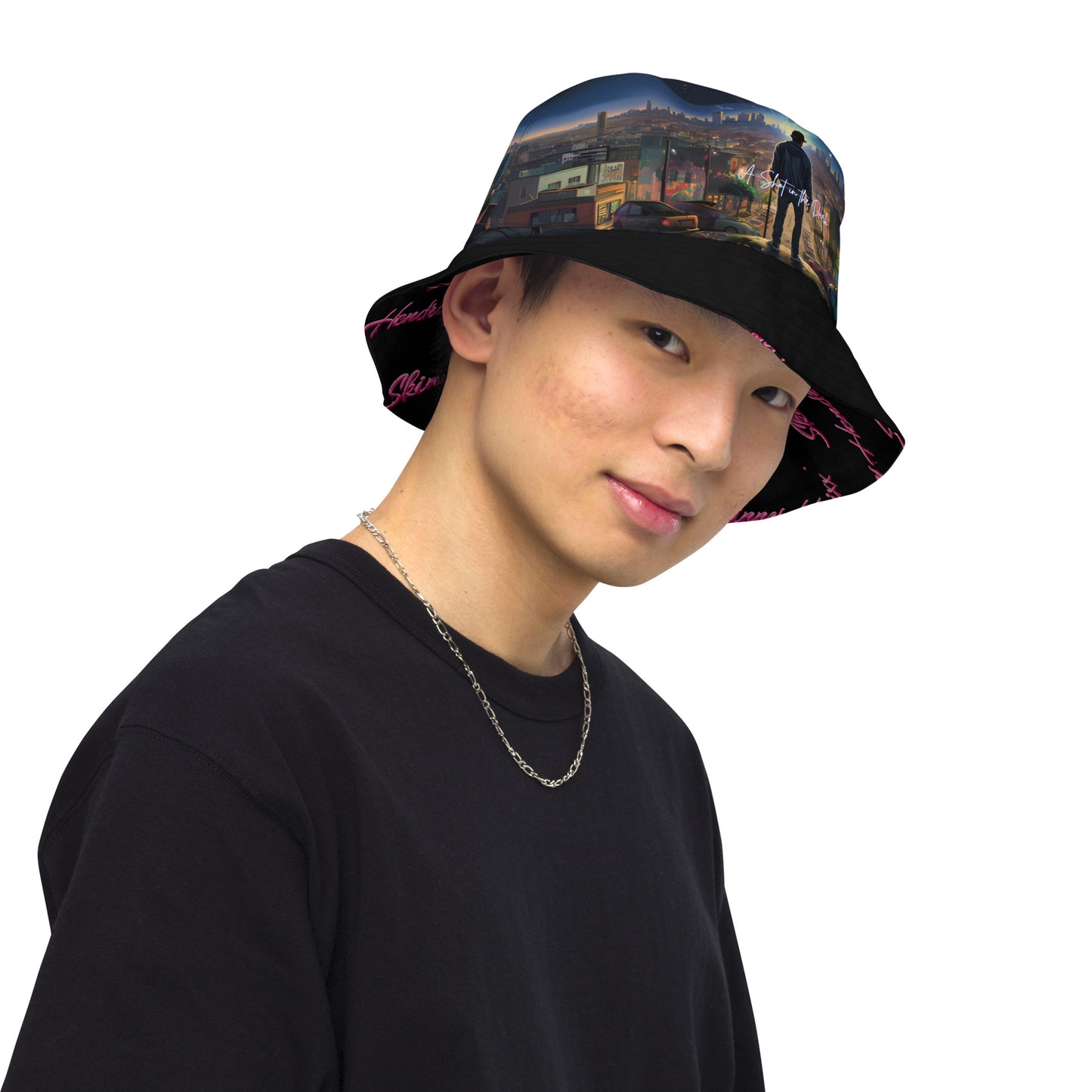 Dark Shot bucket hat