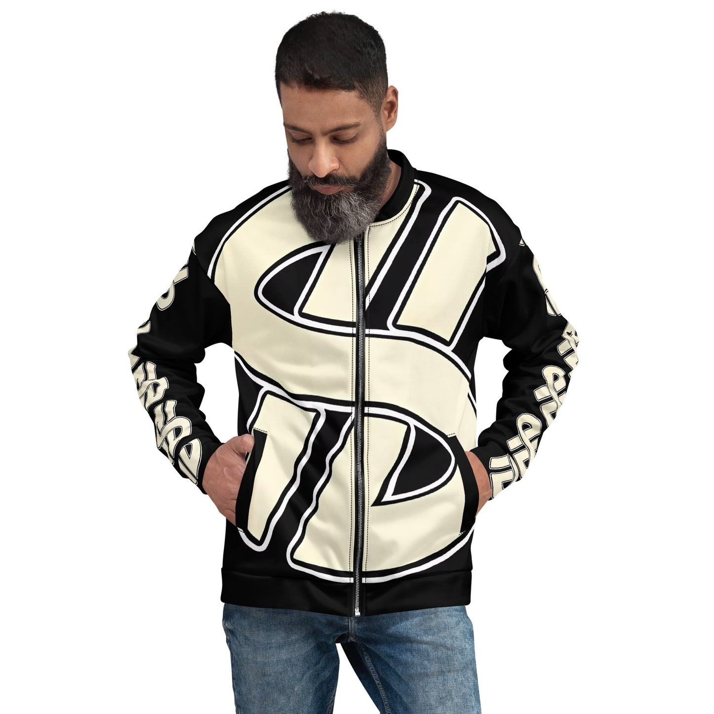 S Logo - Unisex Bomber Jacket