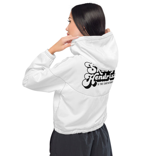 Earthtones Classic Logo - Women’s Cropped Windbreaker