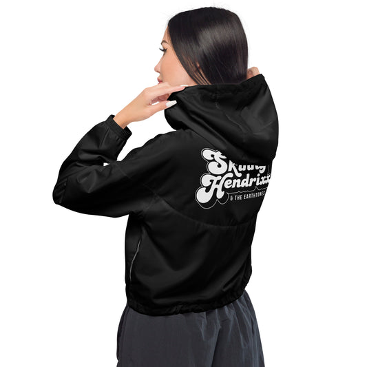 Earthtones Classic Logo - Women’s Cropped Windbreaker