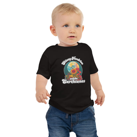 Earthtones Flower Logo - Baby Tee