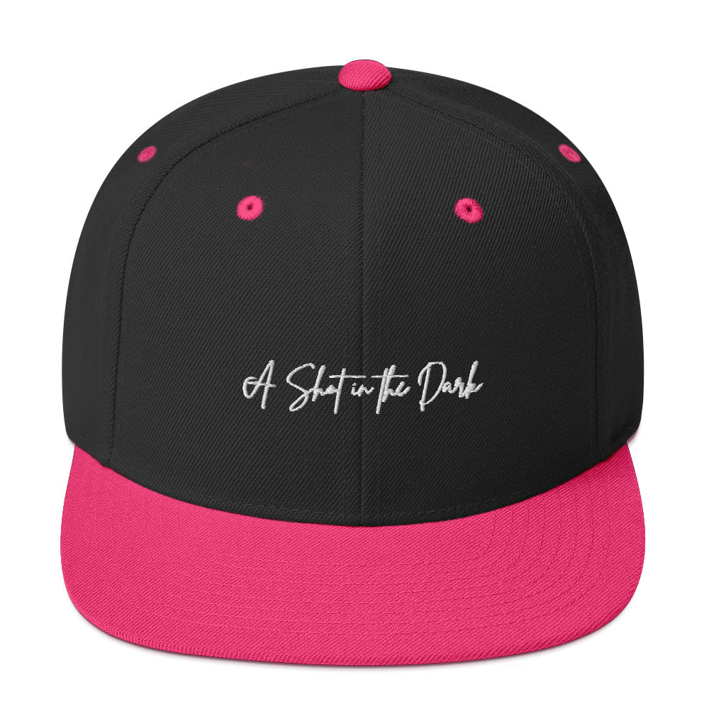 Signature Emboidered Snapback