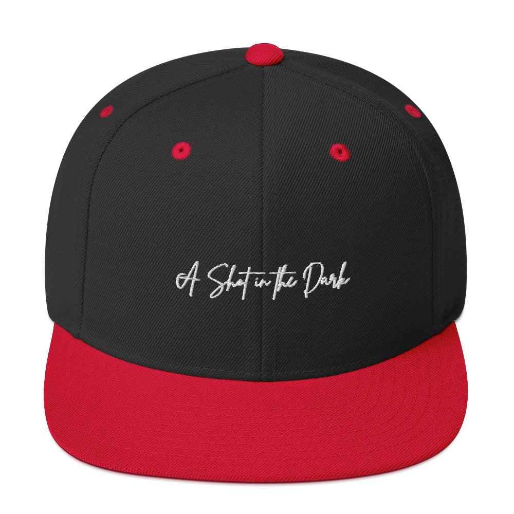 Signature Emboidered Snapback