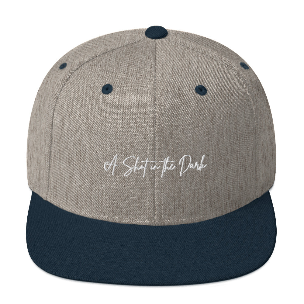 Signature Emboidered Snapback