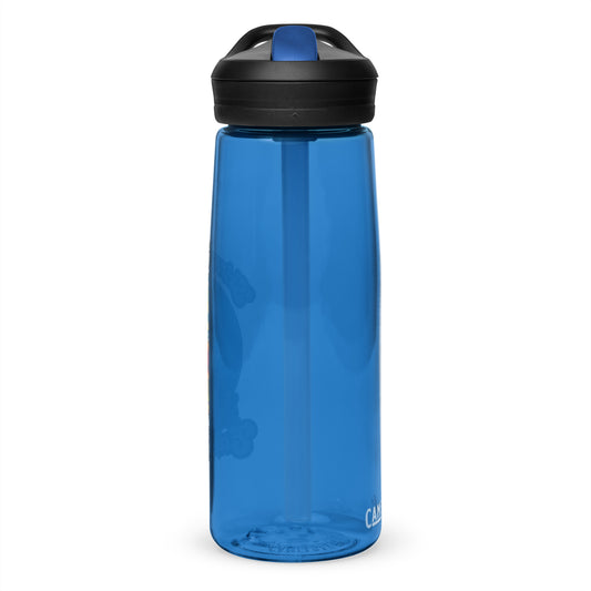 Earthtones Flower Logo - Water Bottle